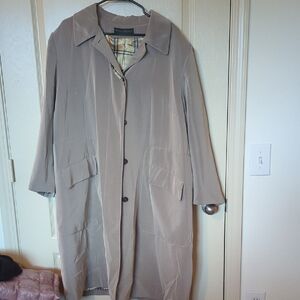 Harve Benard Taupe Trench Coat